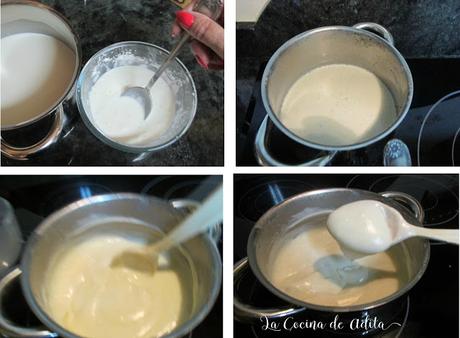 Pasteles de cerezas al kirsch