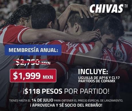 Paso a paso cómo registrarte en Chivas TV