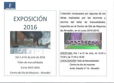 Exposición en el Centro de Día de Mayores de Almadén