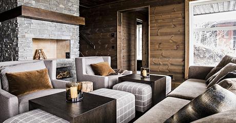 Cabaña Rustica y Actual en la Base de las Pistas