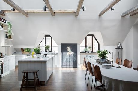 Remodelacion Rustica y Actual  de un Atico