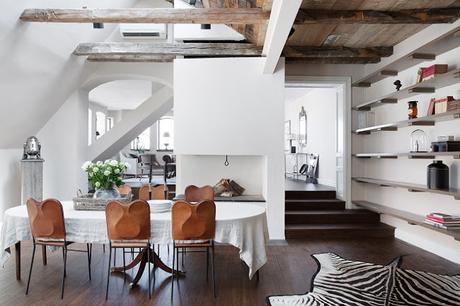 Remodelacion Rustica y Actual  de un Atico