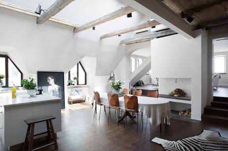 Remodelacion Rustica y Actual  de un Atico