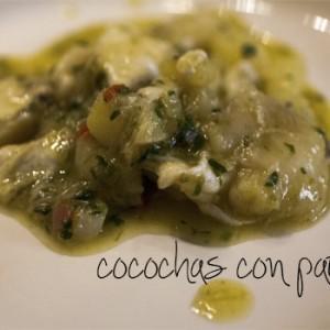 Cocochas de Bacalao con Patatas