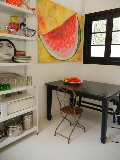 sandia-en-la-decoración-de-la-cocina