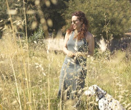 Vestido Verde clave Boho-Green Dress Boho Style