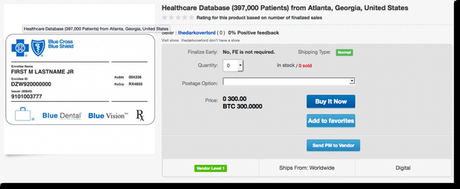 Se vende una base de datos de 655.000 pacientes en la Dark Web
