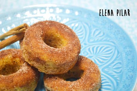 Donuts de plátano especiados