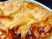 Tarta crujiente mango