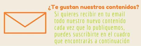 Suscríbete y recibe todo nuestro contenido en tu email
