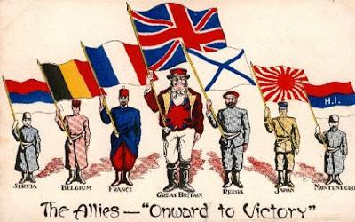 COMBATIENTES EN LA PRIMERA GUERRA MUNDIAL: LOS ALIADOS