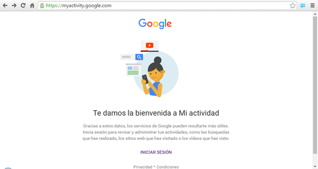 My Activity, nueva herramienta de Google para el control de nuestros datos