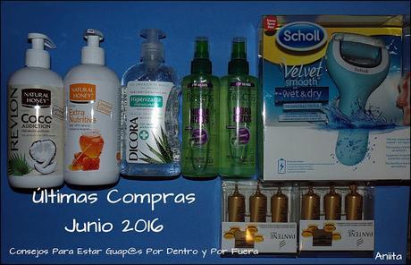 Últimas Compras Junio 2016.