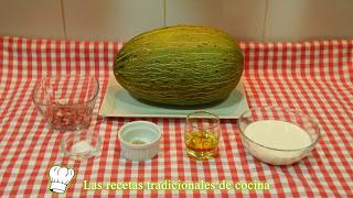 Sopa fría de melón receta fácil