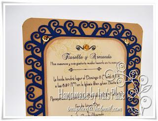 Invitaciones Bodas - Handmade Wedding Invitations - Neutral Color.