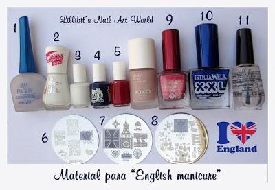 English manicure