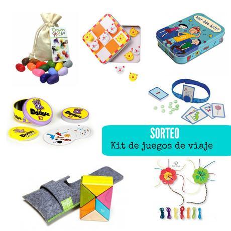 Un kit de juegos para viajar ¡SORTEO! kit de juegos