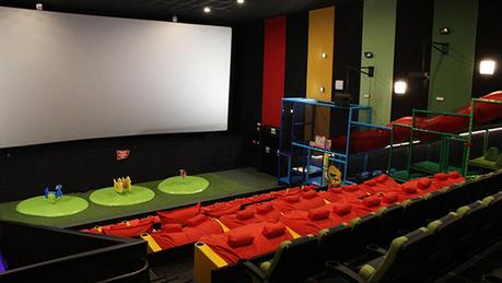 Sala Junior Yelmo Cines detalle de la zona de juegos