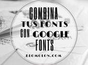 Combina Fonts Google