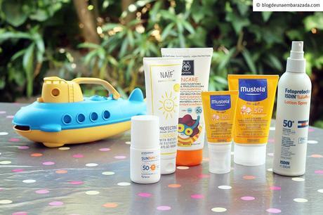 Protectores solares para niños con SPF 50 Protectores solares para niños con SPF 50
