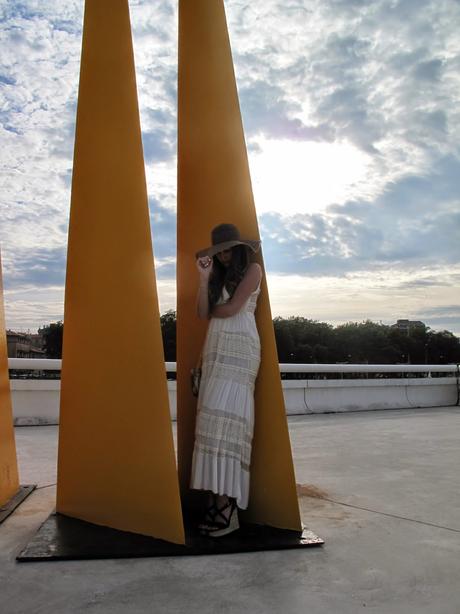 Look ibicenco en el Centro Niemeyer
