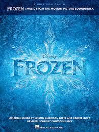 Partituras para piano de la película Frozen (Songbook Disney)