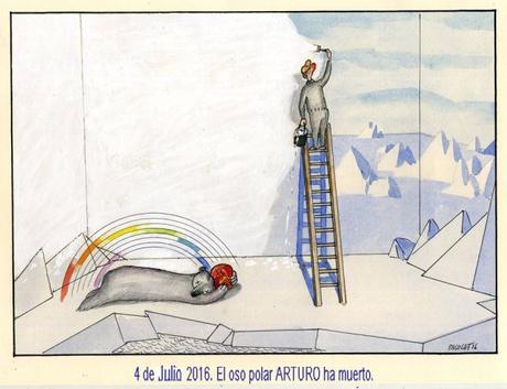 Oso Arturo (viñeta de Paco Catalán)