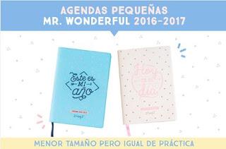 Agendas Mr. Wonderful 2016-2017