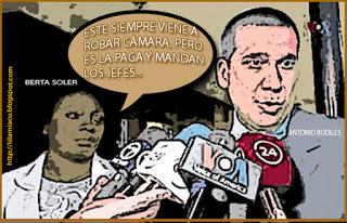 Damas de blanco como trampantojo