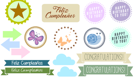 Decoraciones para tus regalos o tarjetas de Cumpleaños ...