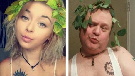 Este padre parodia los selfies de su hija en Instagram