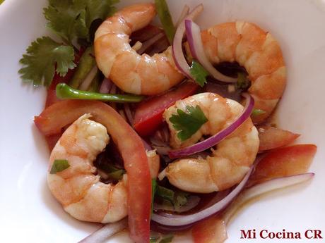 CEVICHE DE LANGOSTINOS Y VODKA #GORDOR