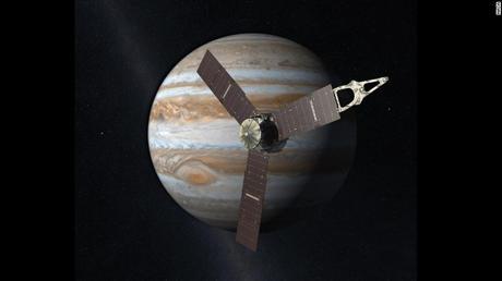 La sonda espacial Juno llega a la órbita de Júpiter