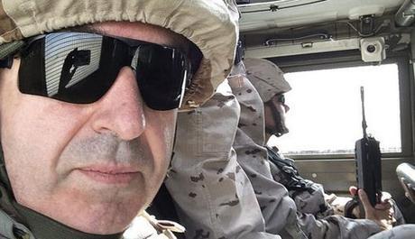 “Donde los escorpiones”, de Lorenzo Silva Lorenzo Silva en Herat, junto a las tropas españolas en el verano de 2014