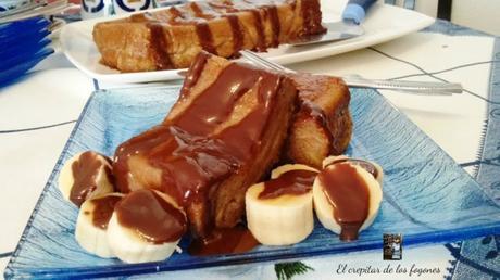 pastel de plátano
