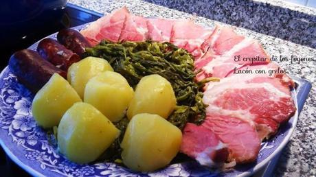 LACÓN CON GRELOS lacón