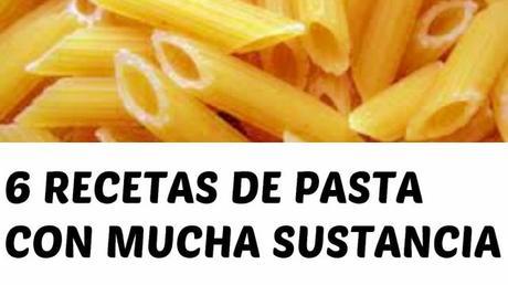 6 recetas de pasta