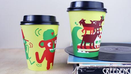 “Drip for Drip”, un bonito proyecto de vasos ilustrados por diseñadores de todo el mundo