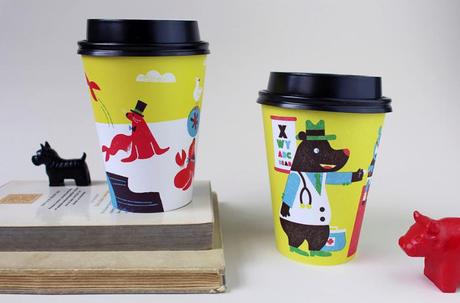 “Drip for Drip”, un bonito proyecto de vasos ilustrados por diseñadores de todo el mundo