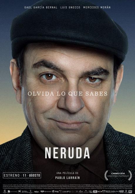 #Neruda‬, la nueva cinta de #PabloLarraín, se estrena en Chile el 11 de Agosto
