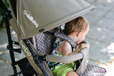 Probamos la nueva silla GoldBaby de Bebédue