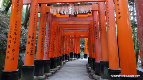 Kyoto;  el Santuario Fushimi-Inari