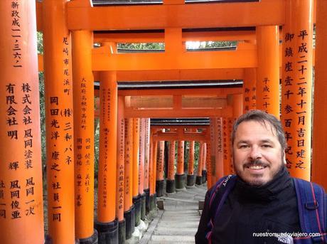 Kyoto;  el Santuario Fushimi-Inari