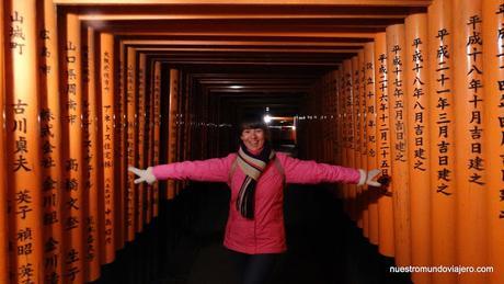 Kyoto;  el Santuario Fushimi-Inari