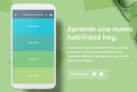 nuevas habilidades primer de google app