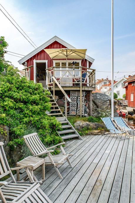 vacaciones nordicas decoración interiores decoración exteriores costumbres nórdicas casitas de verano suecas casitas de madera casas de vacaciones nórdicas blog decoración nórdica 