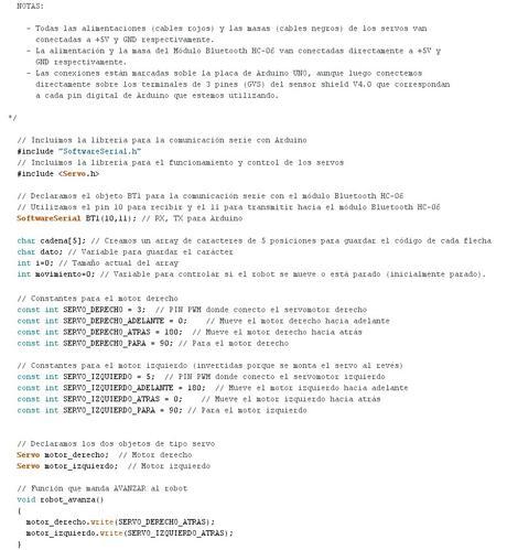 Robot Miniskybot 2.0 controlado a través de Bluetooth Robot Miniskybot 2.0 controlado a través de Bluetooth