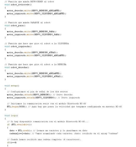 Robot Miniskybot 2.0 controlado a través de Bluetooth Robot Miniskybot 2.0 controlado a través de Bluetooth