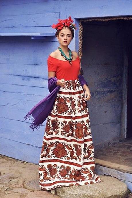 Inspiración Frida Kahlo