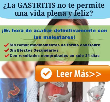 Como aliviar por completo la Gastritis de forma rápida, natural y sencilla